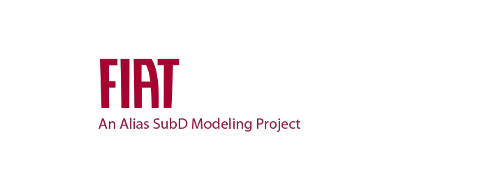 FIAT- An Alias SubD Modeling Project.